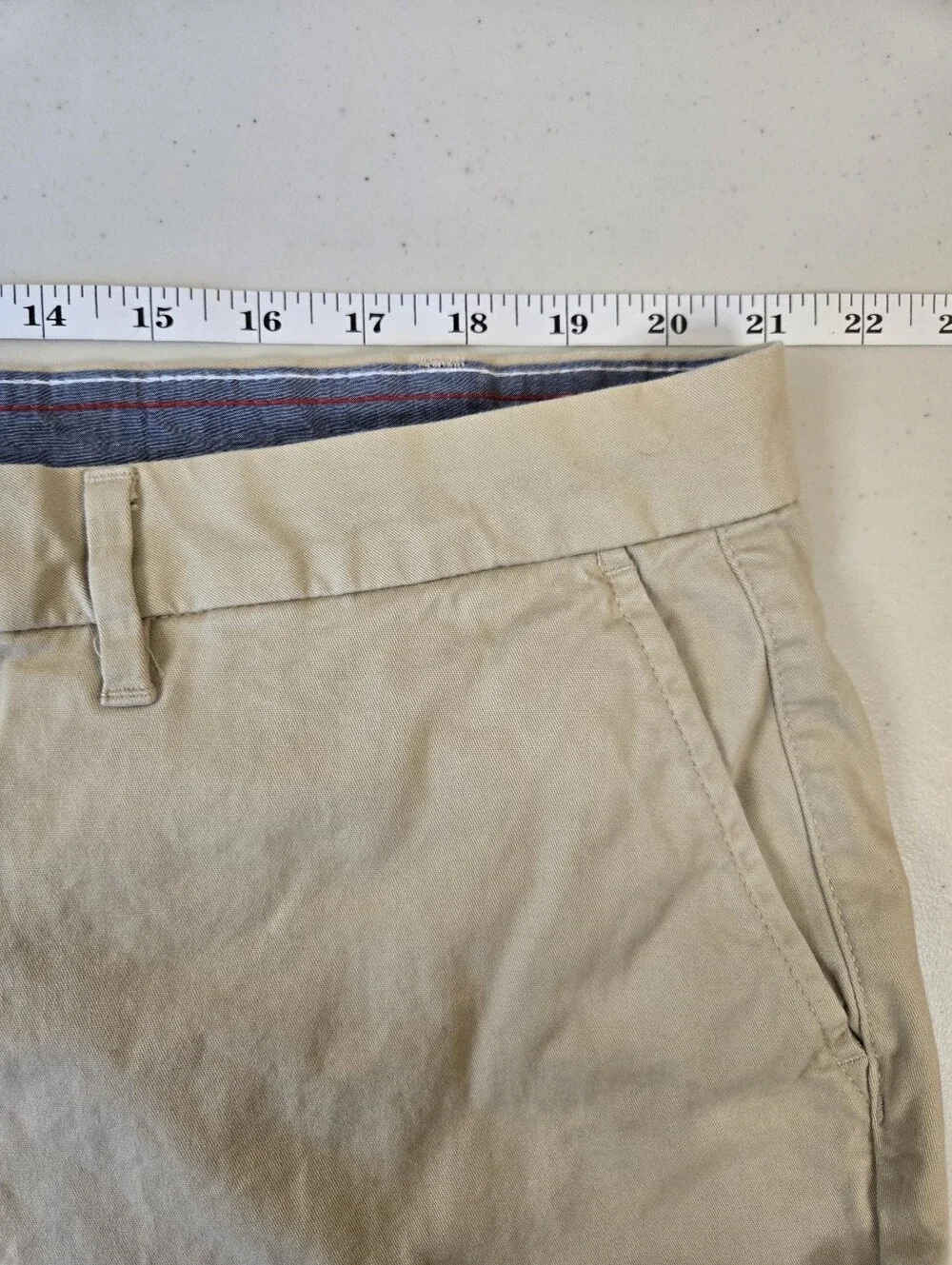 Tommy Hilfiger Beige Chino Pants 18W